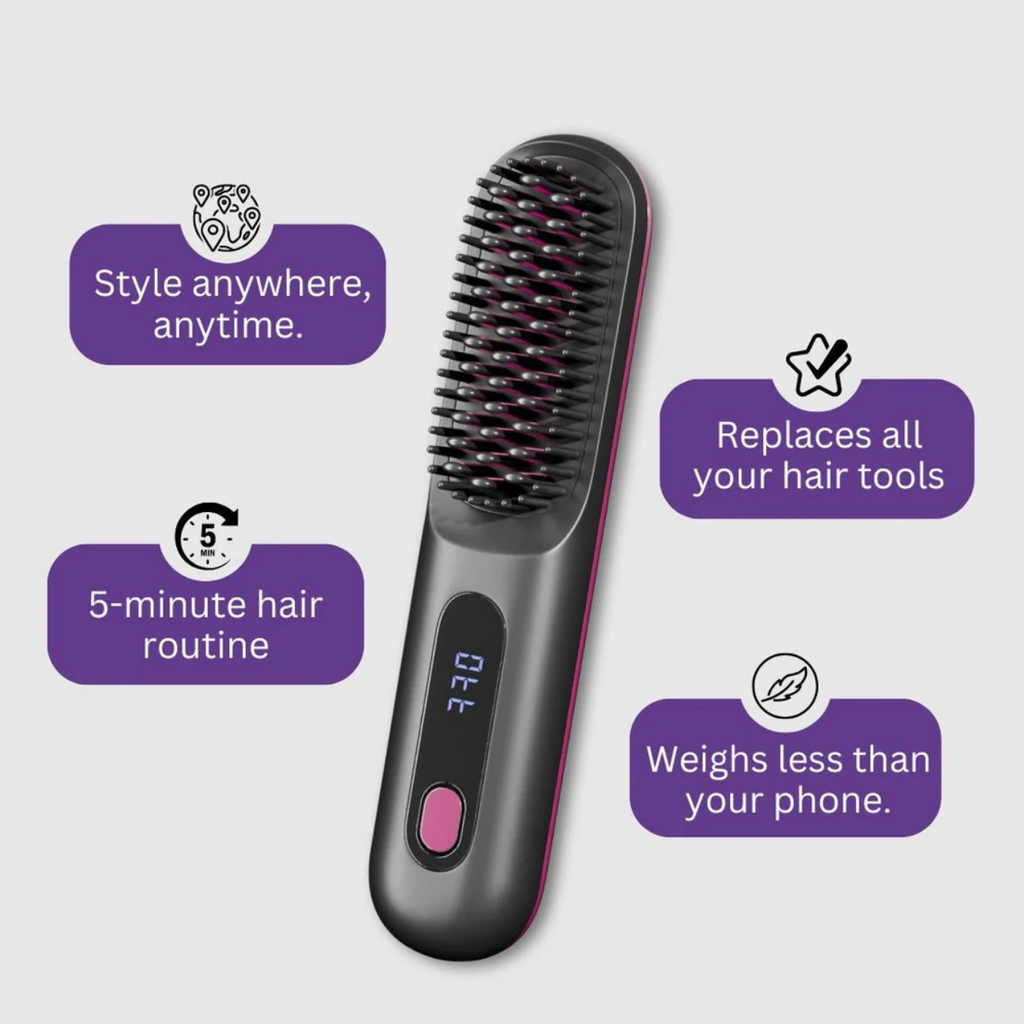 Bliss Portable Straightener Brush PRO®