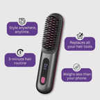 Bliss Portable Straightener Brush PRO®
