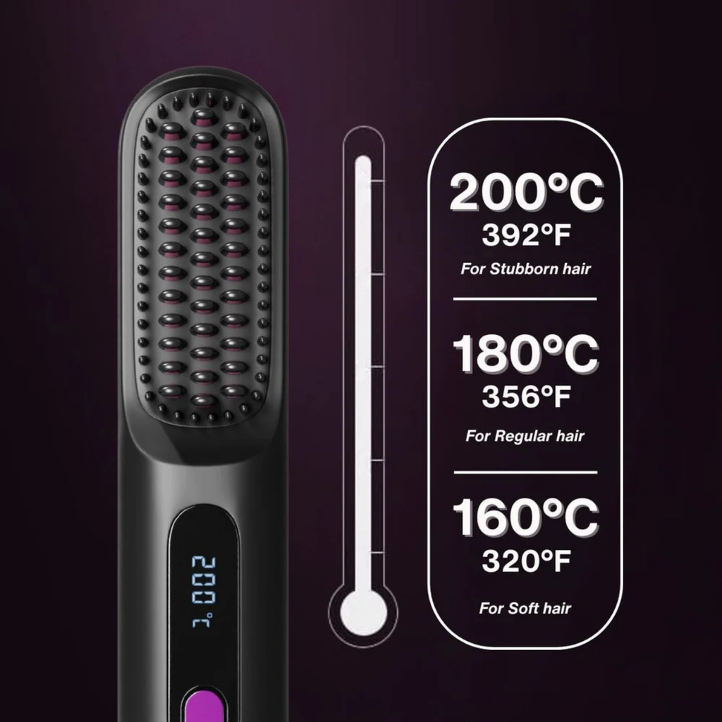 Bliss Portable Straightener Brush PRO®