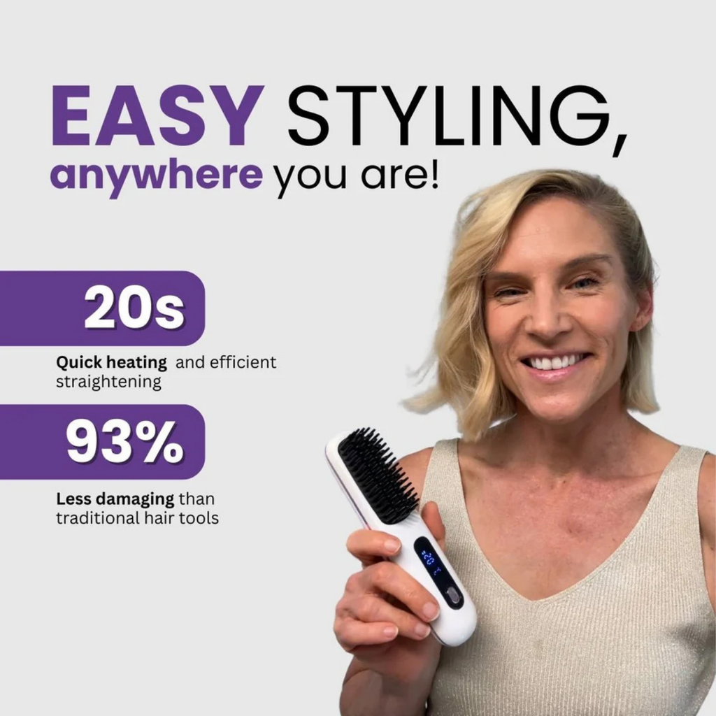 Bliss Portable Straightener Brush PRO®